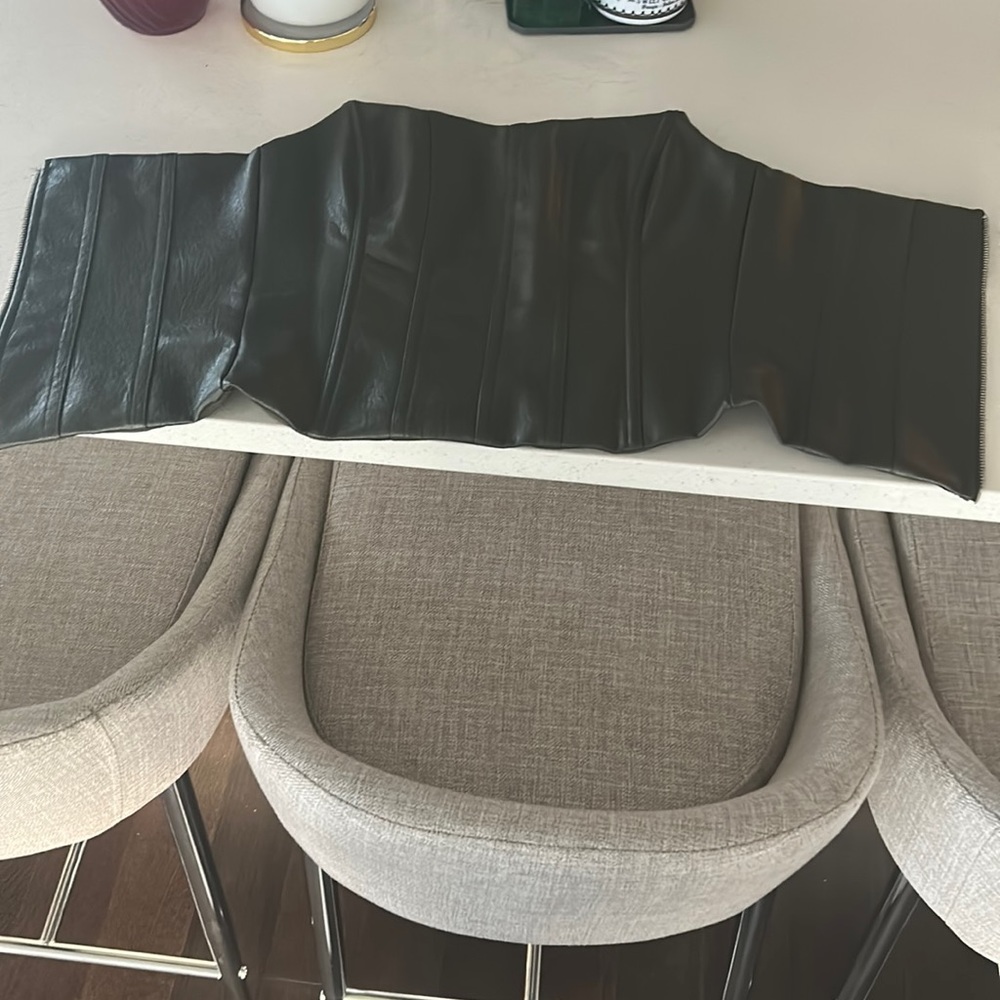 Leather corset. Never worn.